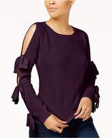 Thumbnail for your product : Ultra Flirt Juniors' Cold-Shoulder Sweater