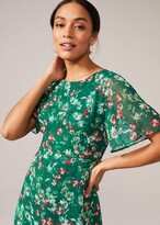 Thumbnail for your product : Phase Eight Coralee Textured Floral Dress