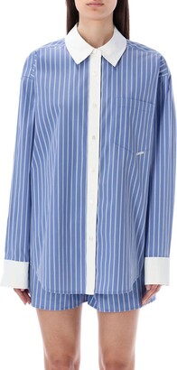 Alexander Wang Striped Long-Sleeved Shirt