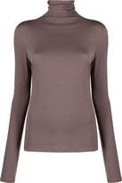 High-Neck Long-Sleeves Top 