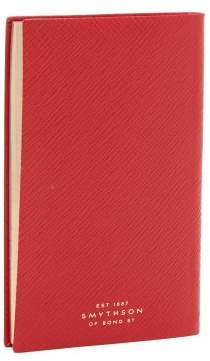Smythson Inspirations And Ideas Panama Notebook - Red