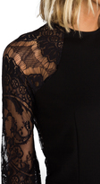 Thumbnail for your product : BB Dakota Princeton Ponte Dress w/ Lace Sleeves