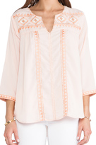 Thumbnail for your product : MM Couture by Miss Me Beaded Blouse