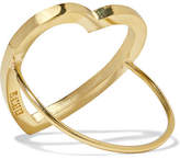 Thumbnail for your product : Jennifer Meyer Open Heart 18-karat Gold Ring