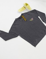 Thumbnail for your product : Quiksilver Boxy fleece in washed black