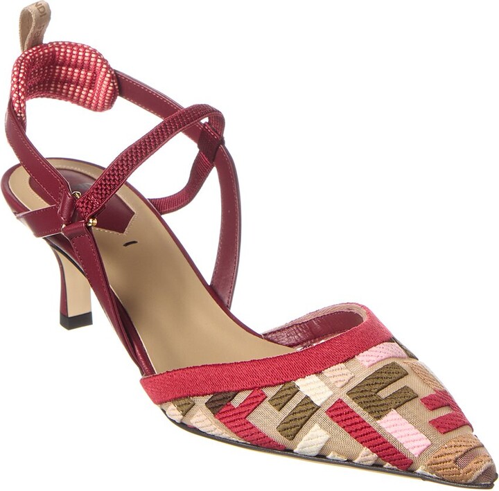 Fendi Colibri Crystal-Embellished Mesh Mules ShopStyle