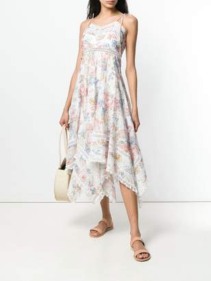 Zimmermann floral print flutter dress