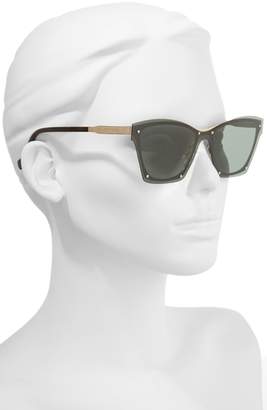 Balenciaga 55mm Frameless Sunglasses