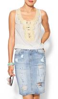 Thumbnail for your product : Collective Concepts Crochet Tank