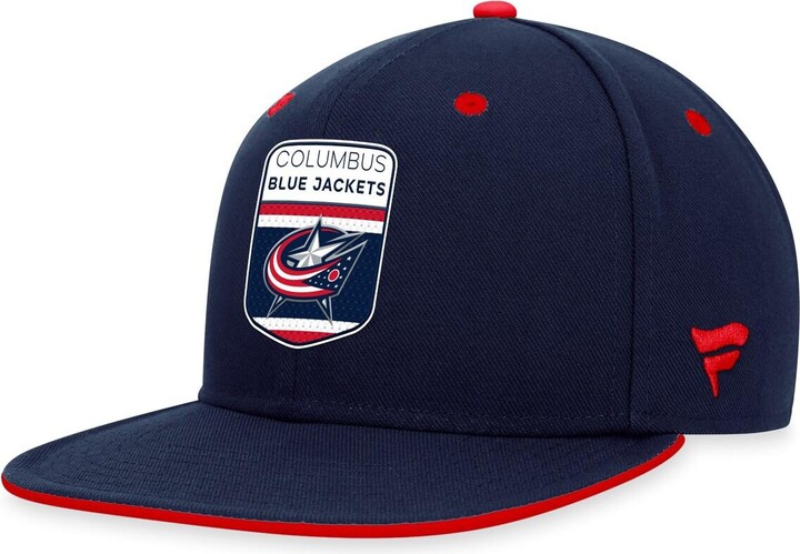 Men's Fanatics Branded White/Navy St. Louis Blues 2021 NHL Draft Authentic  Pro On Stage Trucker Snapback Hat