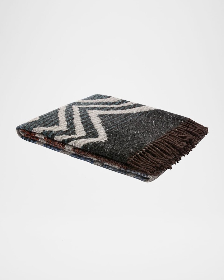 Missoni Home Moonlight Wool-Blend Throw, 51" x 71"