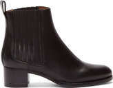 Thumbnail for your product : Veronique Branquinho Black Leather Floreto Chelsea Boots