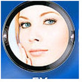 Thumbnail for your product : Zadro Wall Mount Mirror with Surround Light Magnification: 7X, Power Source: Hardwired,