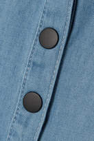 Thumbnail for your product : Apiece Apart Fernwood Cotton-chambray Midi Dress - Blue
