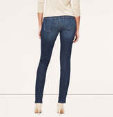 Thumbnail for your product : LOFT Curvy Skinny Jeans in Scale Blue Wash