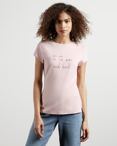 Thumbnail for your product : Ted Baker AALIVIA Slogan T-shirt
