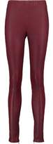 Thumbnail for your product : Iris & Ink Lila Stretch-Leather Leggings