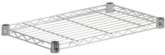 Honey-Can-Do Steel Wire Shelf with 250lb Capacity, Multiple Colors