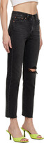 Thumbnail for your product : Levi's Black Wedgie Straight Jeans