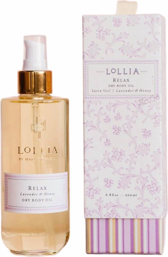 Margot Elena Women's Lollia Relax Dry Body Oil In Lavender And Honey