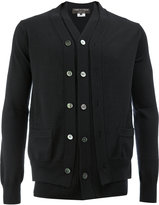 Thumbnail for your product : Comme des Garcons Homme Plus double placket knitted cardigan
