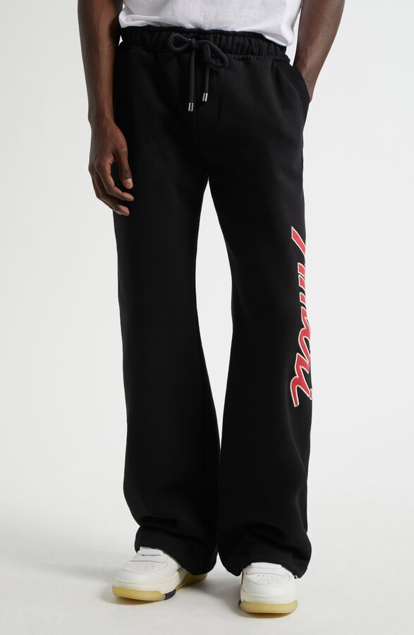 Amiri City Cotton Logo Graphic Sweatpants