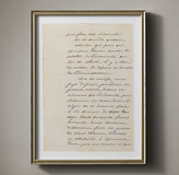 Thumbnail for your product : Restoration Hardware 19th C. French Court Document 3