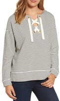 Thumbnail for your product : Vineyard Vines Women's Bateau Neck Lace-Up Pullover