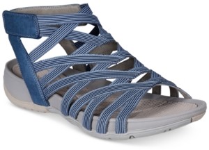bare traps blue sandals