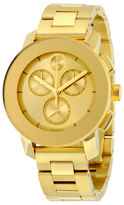 Thumbnail for your product : Movado Bold Chronograph Gold Metallic Dial Unisex Watch, 38mm