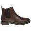 New Mens SOLE Brown Seaton Leather Boots Chelsea Lace Up