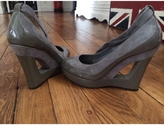 Thumbnail for your product : American Retro Grey Leather Heels