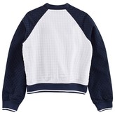 Thumbnail for your product : Tommy Hilfiger Navy and White Broderie Anglaise Bomber Jacket