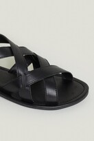 Thumbnail for your product : Oasis Womens Leather Cross Over Sandal