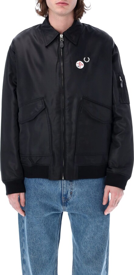 Bomber Jacket Fred Perry Raf Simons Denim Jacket Fred Perry By Raf