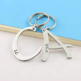 Thumbnail for your product : Multiply design Personalised Letter Initial Keyring