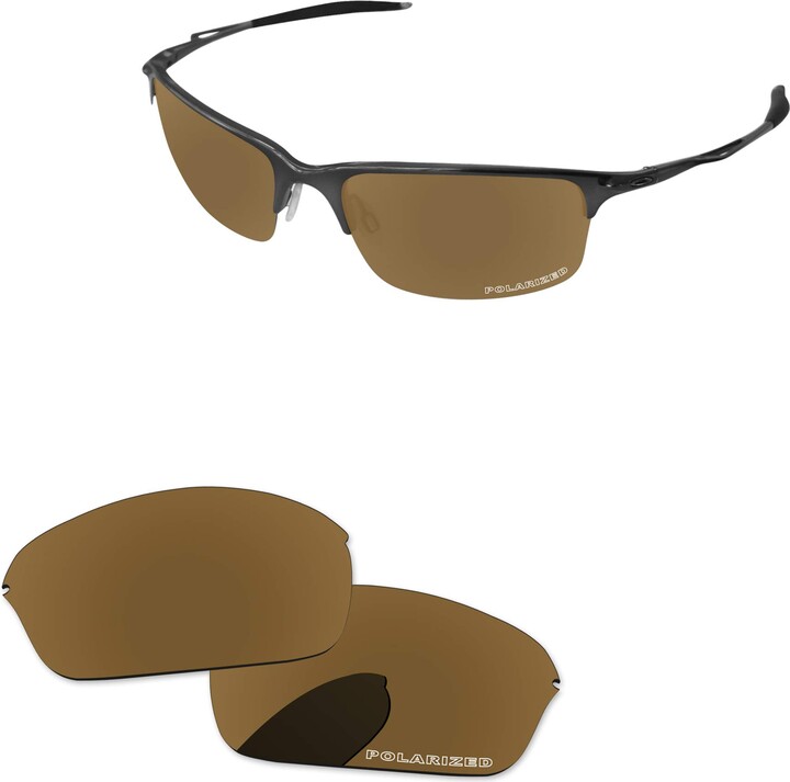 PapaViva Replacement Lenses for Oakley Half Wire 2.0 Sunglasses Frame