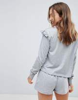 Thumbnail for your product : Hey Peachy Girl's Night Grey Short Pyjama Set