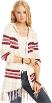 Thumbnail for your product : American Rag Hooded Fringed Duster Cardigan