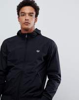 Thumbnail for your product : Fred Perry hooded brentham jacket in black