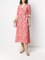 Thumbnail for your product : Tommy Hilfiger Floral Wrap Dress