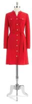 Thumbnail for your product : Jones New York PETITES Petite Three Quarter Sleeved Shirt Dress
