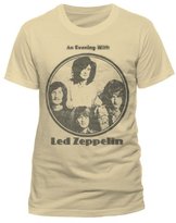 Thumbnail for your product : Live Nation Led Zeppelin Evening With Unisex T-shirt (Natural)