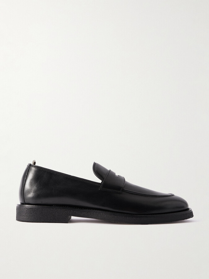 Officine Creative Opera Flexi 101 Leather Penny Loafers