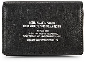 Diesel Bander Dukez Leather Wallet - ShopStyle Men's Fashion