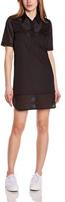 American Retro Women's Shirt Plain or unicolor Short sleeve Dress