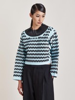 Thumbnail for your product : Martina Spetlova Women's Woven Leather Long Sleeved Top