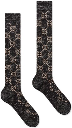 Gucci Lurex GG-print socks