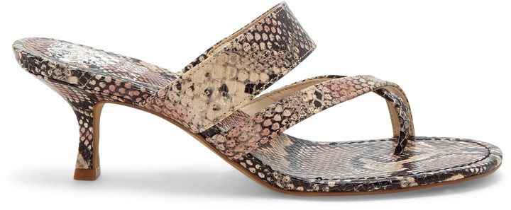 bronze kitten heel sandals