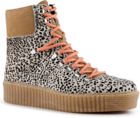 Shoe The Bear Adga Off Suede Leopard Boots - ShopStyle
